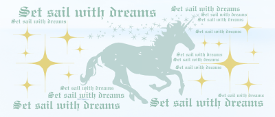 与梦想起航,Set sail with dreams,生成的3D文字词云图-wenziyun.cn