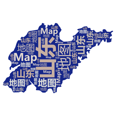 标签云:山东,地图,Map,文字词云图-wenziyun.cn