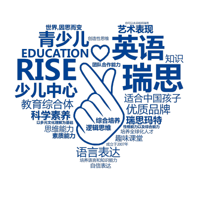 瑞思,少儿中心,RISE,EDUCATION,英语,青少儿,适合中国孩子,教育综合体,优质品牌,语言表达,科学素养,艺术表现,瑞思玛特,世界