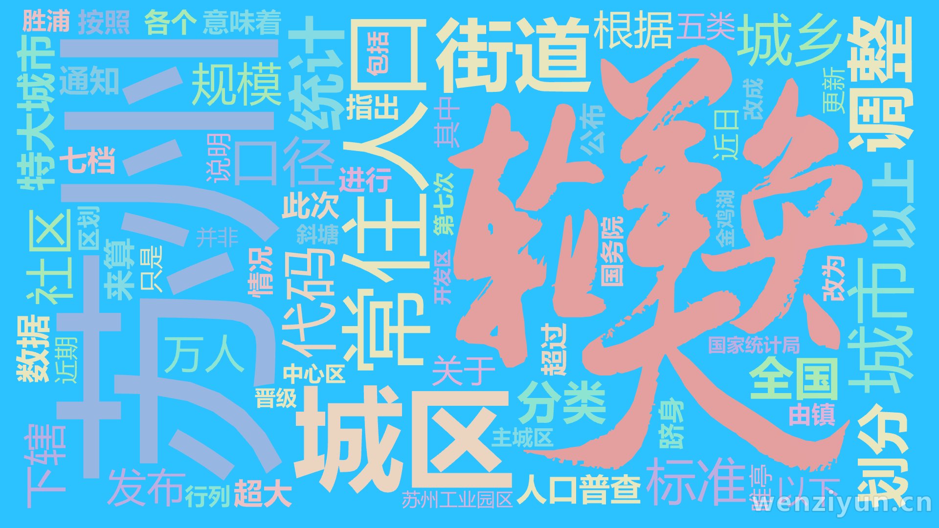 苏州,城区,常住人口,城市,调整,街道,统计,口径,代码,城乡,特大城市,划分,社区,标准,全国,分类,规模,发布,以上,下辖,根据,数据,,文字词云图-wenziyun.cn