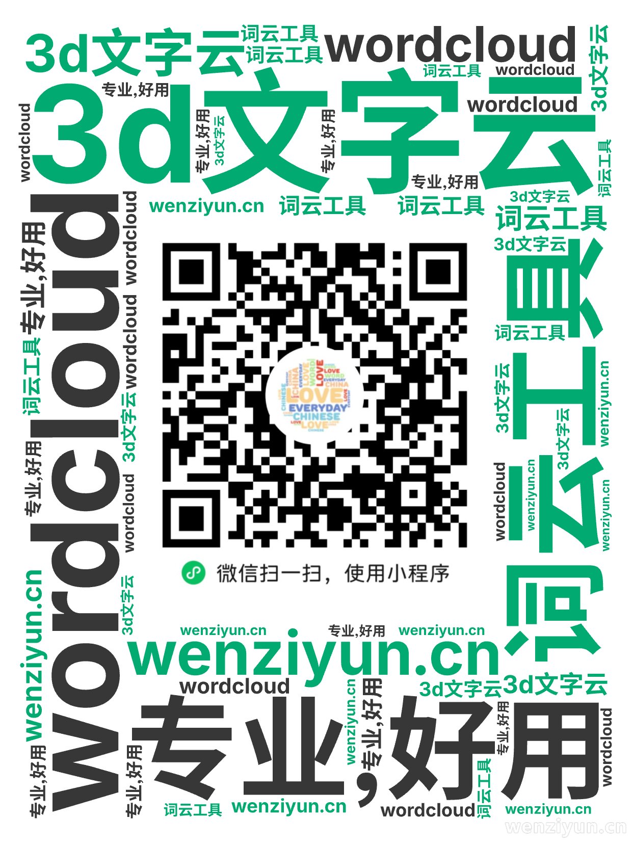 3d文字云,wordcloud,词云工具,专业,好用,wenziyun.cn,文字词云图-wenziyun.cn