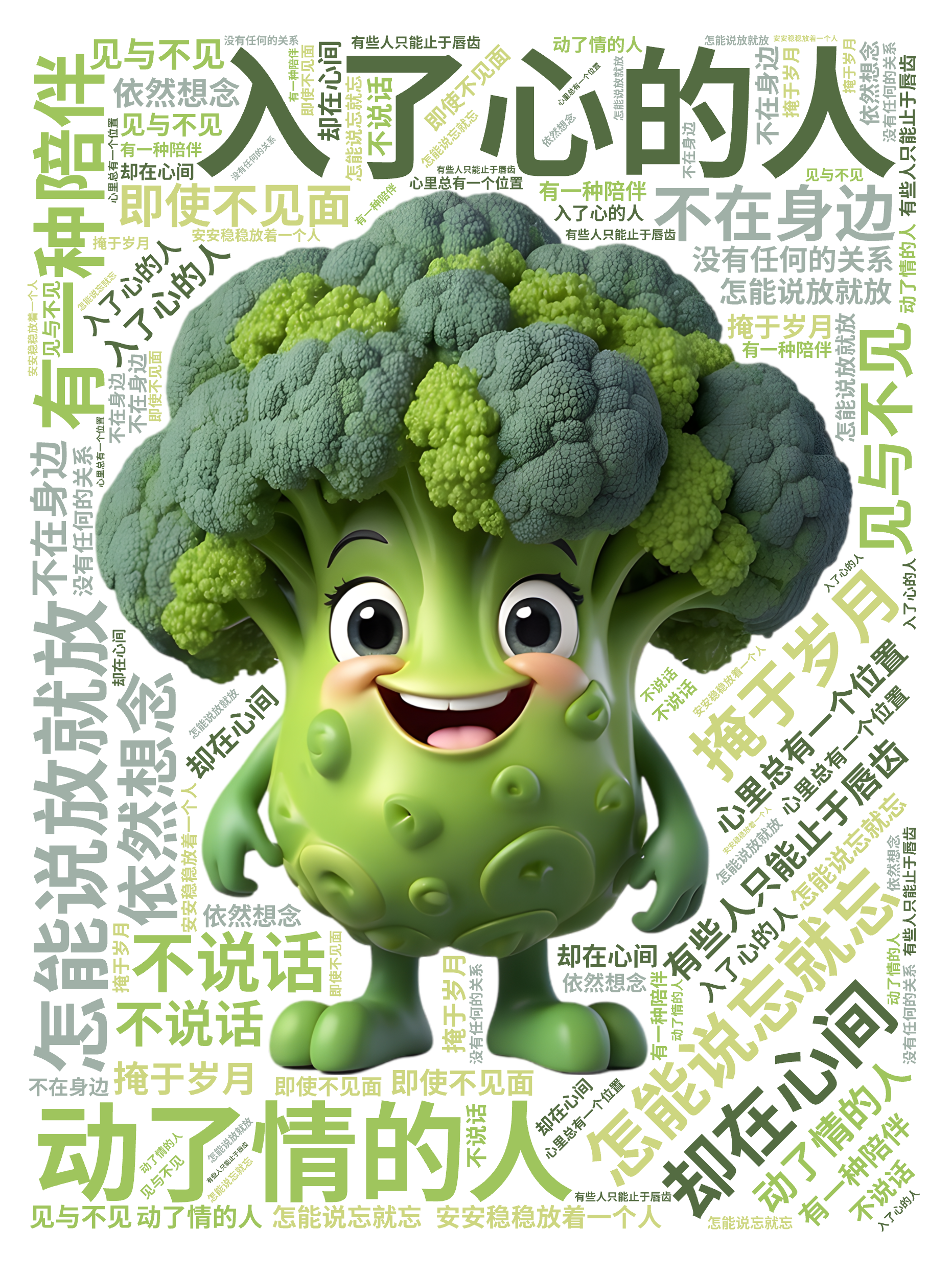 入了心的人,怎能说忘就忘,动了情的人,怎能说放就放,有些人只能止于唇齿,掩于岁月,有一种陪伴,不在身边,却在心间,即使不见面,不说话,没有任,文字词云图-wenziyun.cn
