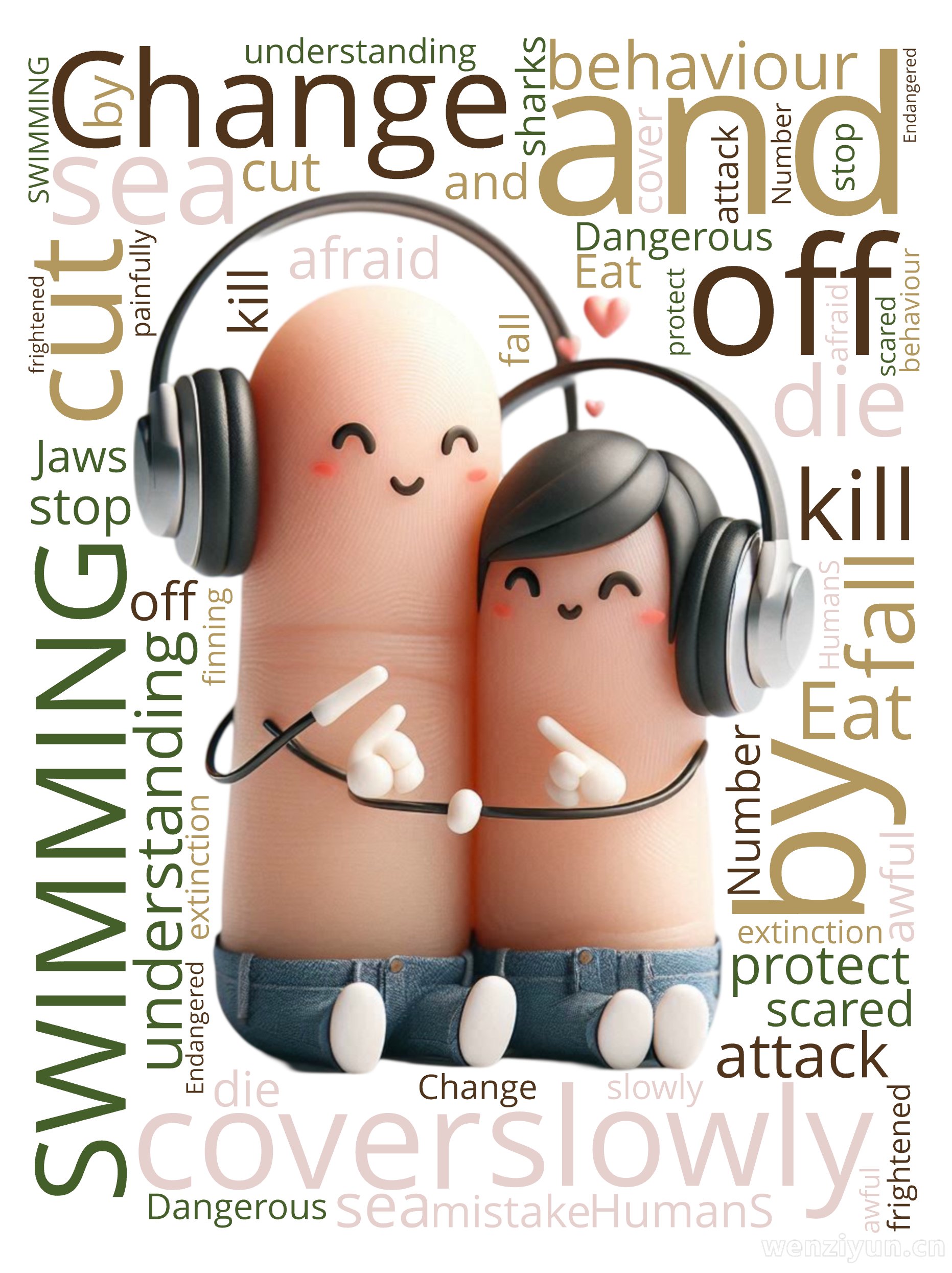 and,slowly,Change,SWIMMING,by,cover,off,understanding,behaviour,sea,at,文字词云图-wenziyun.cn