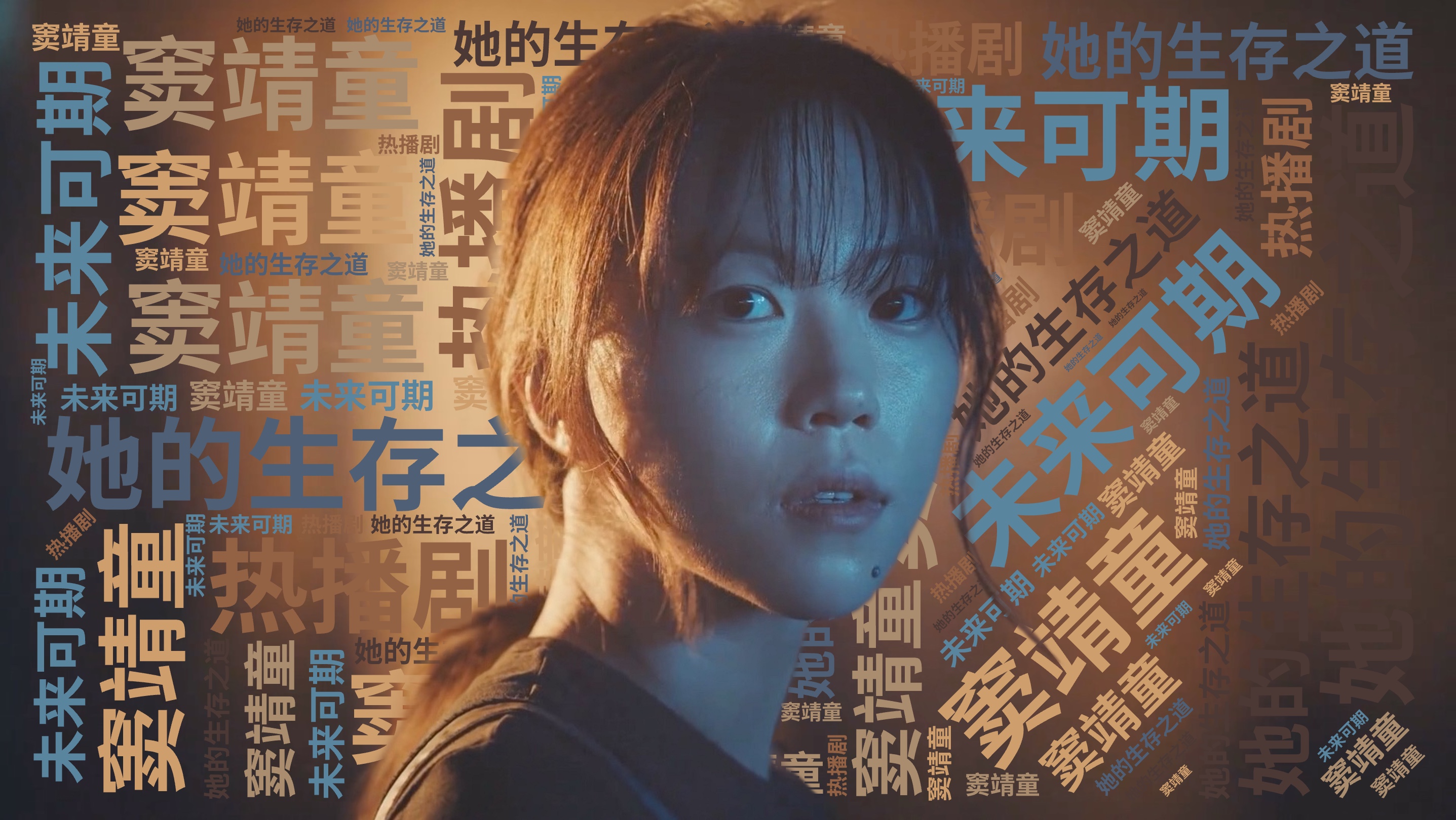 她的生存之道,窦靖童,热播剧,未来可期,文字词云图-wenziyun.cn