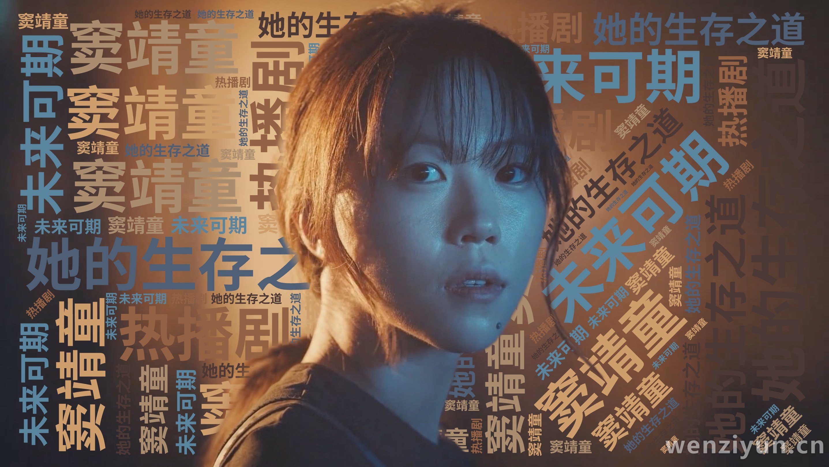 她的生存之道,窦靖童,热播剧,未来可期,文字词云图-wenziyun.cn